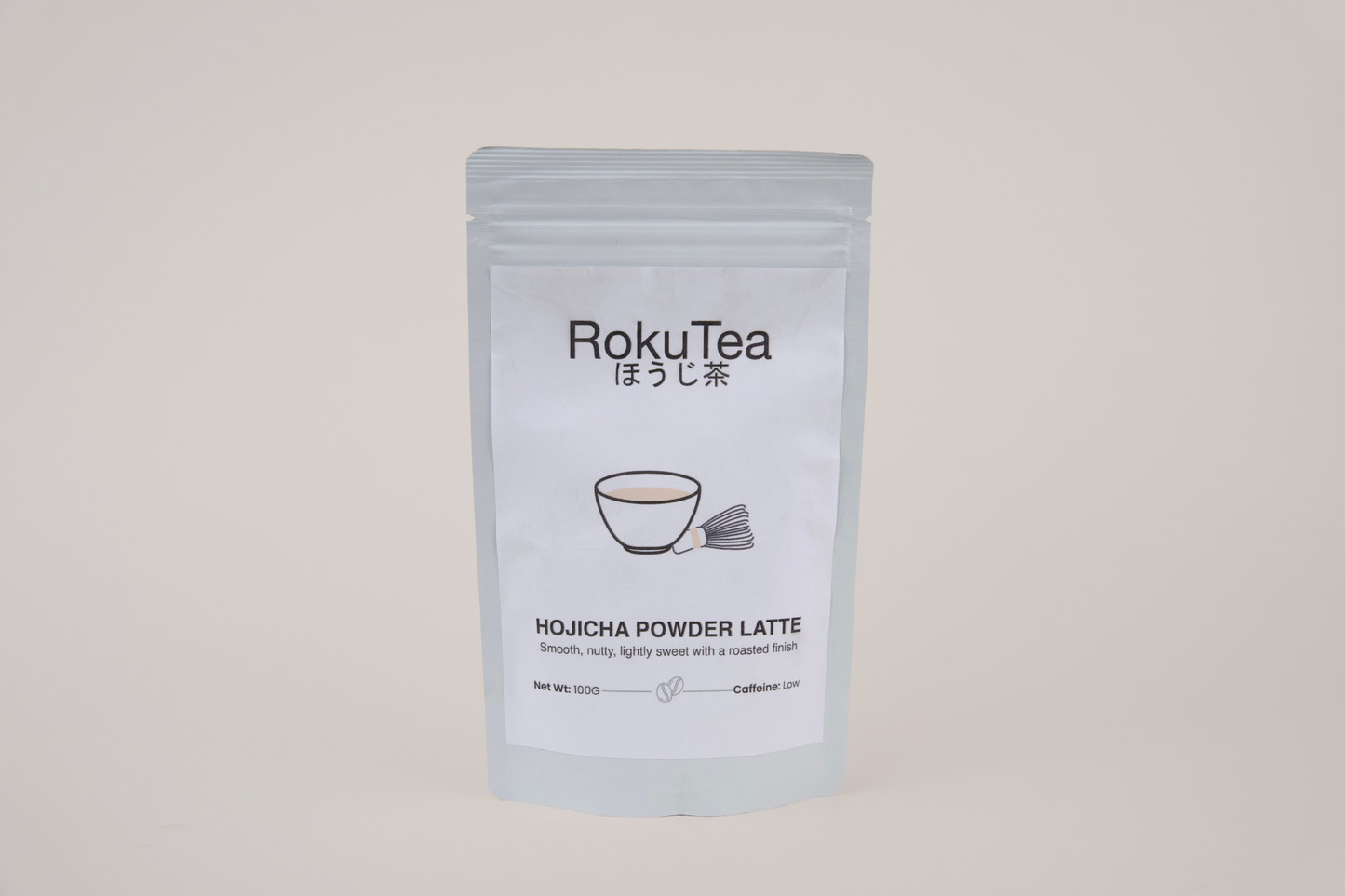 Hojicha Latte Pulver verpackung