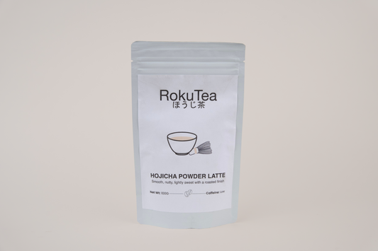 Hojicha Latte Pulver verpackung